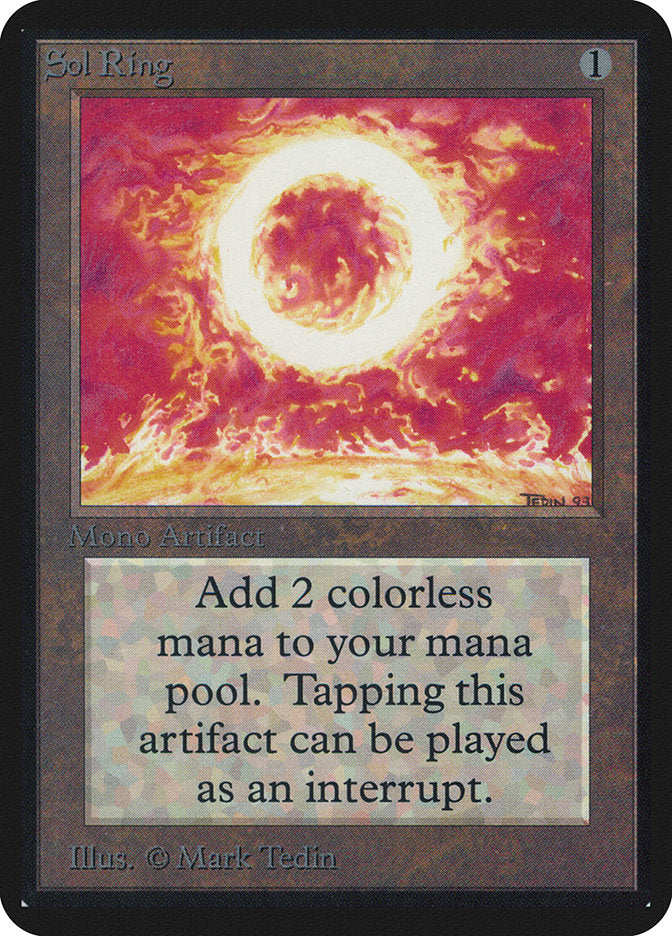 Sol Ring [Alpha Edition] | Silver Goblin