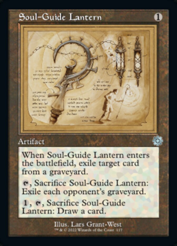 Soul-Guide Lantern (Retro Schematic) [The Brothers' War Retro Artifacts] | Silver Goblin