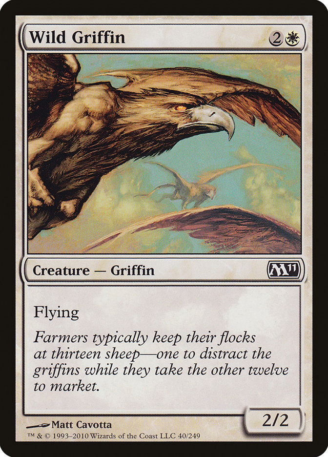 Wild Griffin [Magic 2011] | Silver Goblin