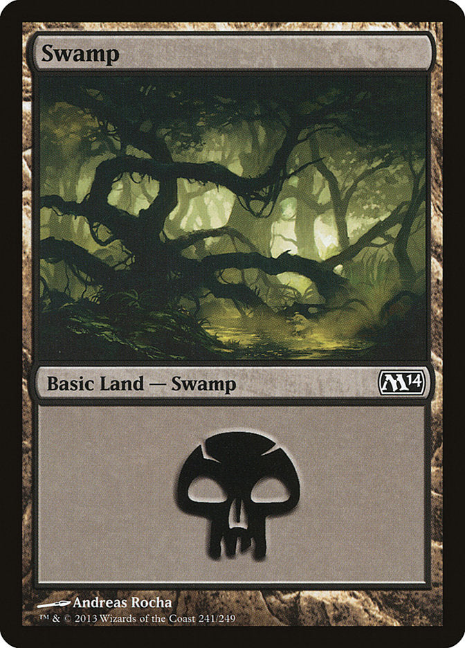 Swamp (241) [Magic 2014] | Silver Goblin
