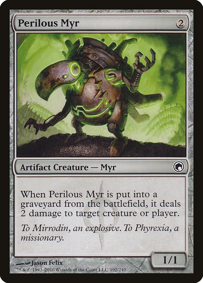 Perilous Myr [Scars of Mirrodin] | Silver Goblin