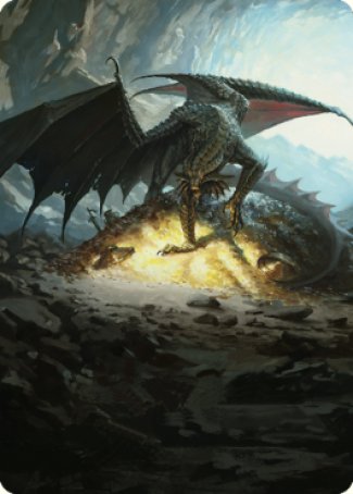 Ancient Copper Dragon Art Card (04) [Commander Legends: Battle for Baldur's Gate Art Series] | Silver Goblin