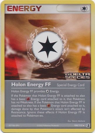 Holon Energy FF (104/113) (Stamped) [EX: Delta Species] | Silver Goblin