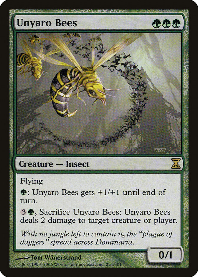 Unyaro Bees [Time Spiral] | Silver Goblin