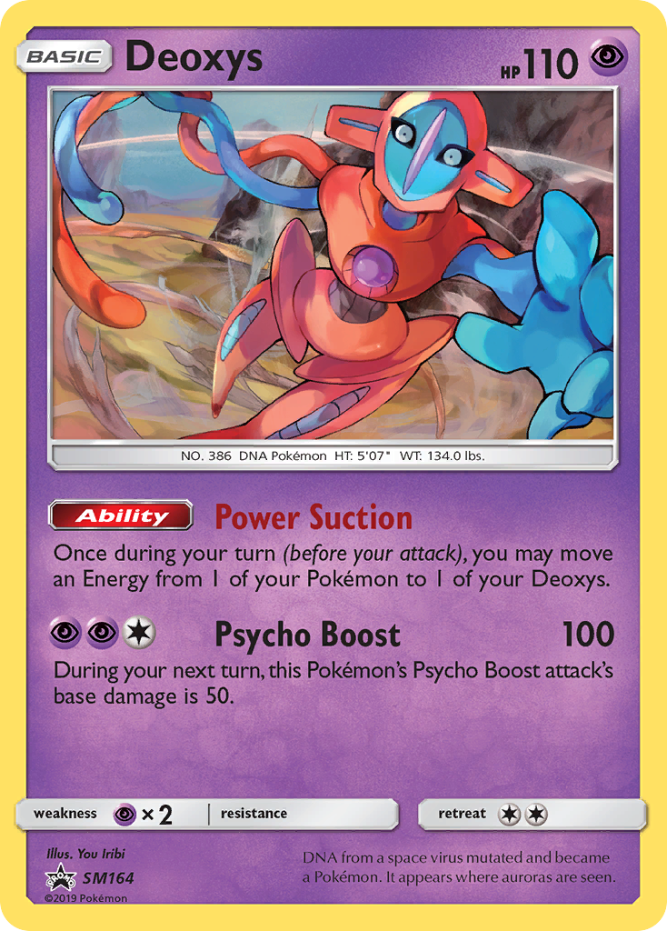 Deoxys (SM164) [Sun & Moon: Black Star Promos] | Silver Goblin