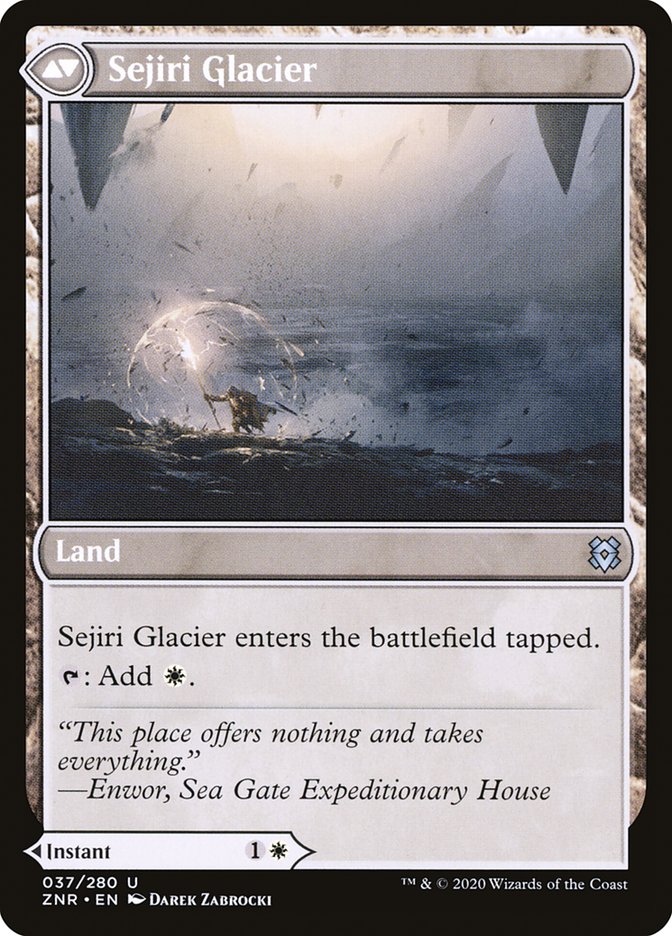 Sejiri Shelter // Sejiri Glacier [Zendikar Rising] | Silver Goblin