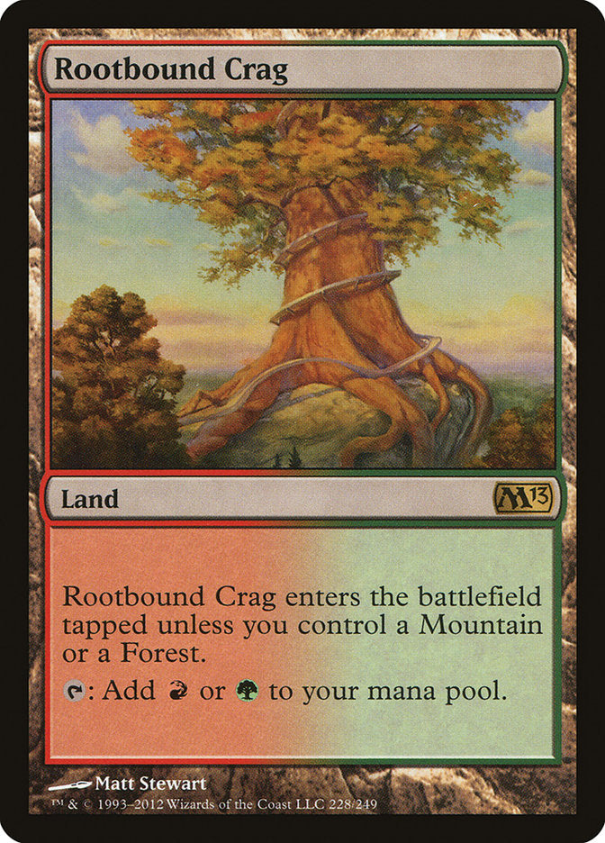 Rootbound Crag [Magic 2013] | Silver Goblin