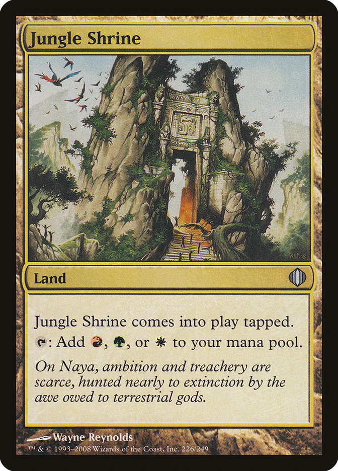 Jungle Shrine [Shards of Alara] | Silver Goblin