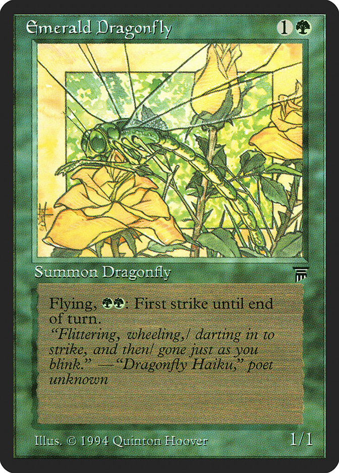 Emerald Dragonfly [Legends] | Silver Goblin