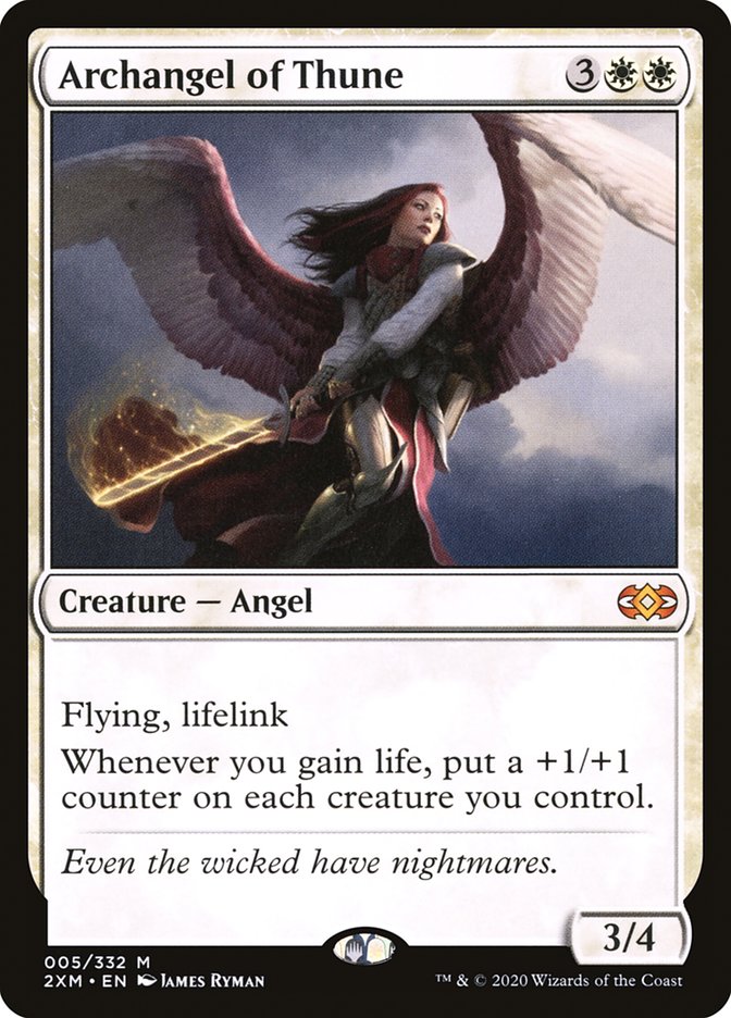 Archangel of Thune [Double Masters] | Silver Goblin