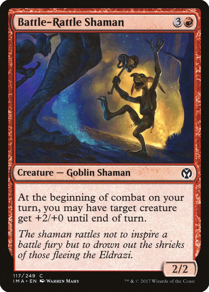 Battle-Rattle Shaman [Iconic Masters] | Silver Goblin