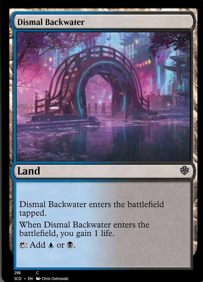 Dismal Backwater [Starter Commander Decks] | Silver Goblin