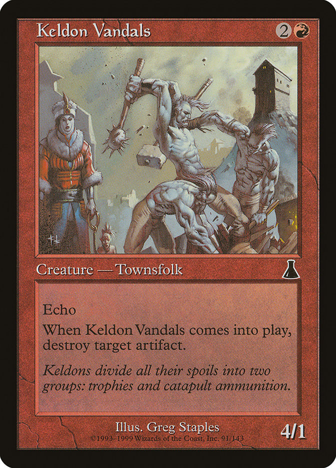 Keldon Vandals [Urza's Destiny] | Silver Goblin