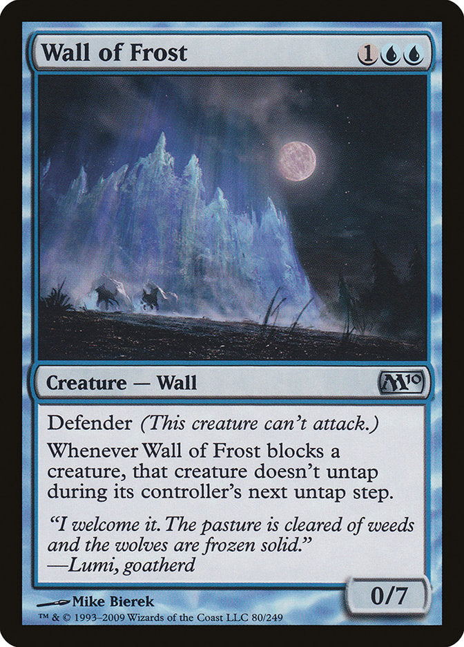Wall of Frost [Magic 2010] | Silver Goblin