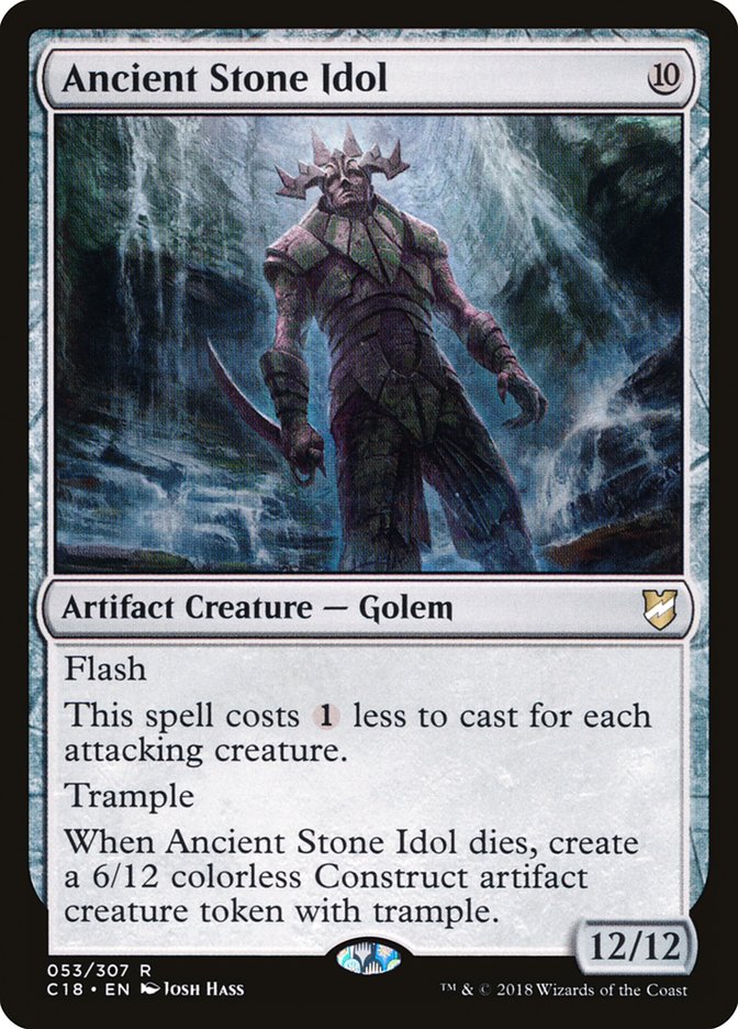 Ancient Stone Idol [Commander 2018] | Silver Goblin