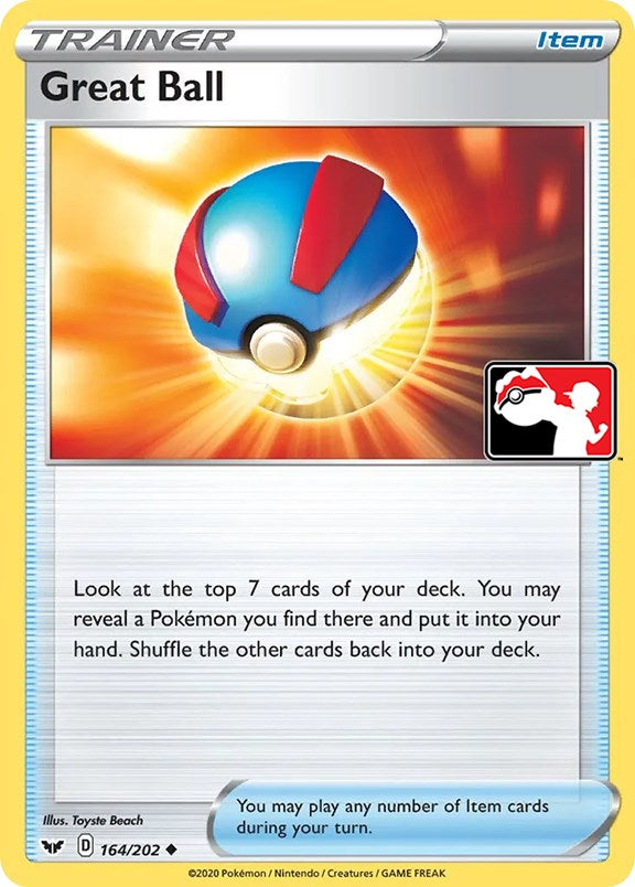 Great Ball (164/202) [Prize Pack Series One] | Silver Goblin
