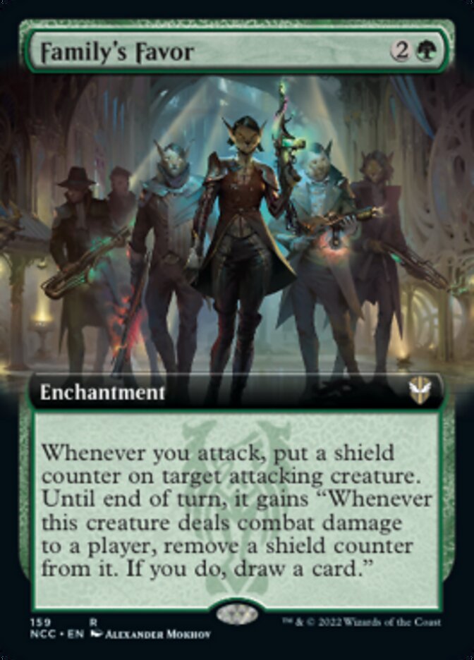 Family's Favor (Extended Art) [Streets of New Capenna Commander] | Silver Goblin