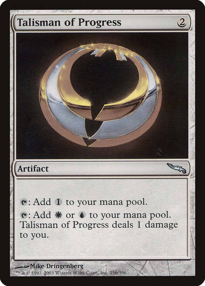 Talisman of Progress [Mirrodin] | Silver Goblin