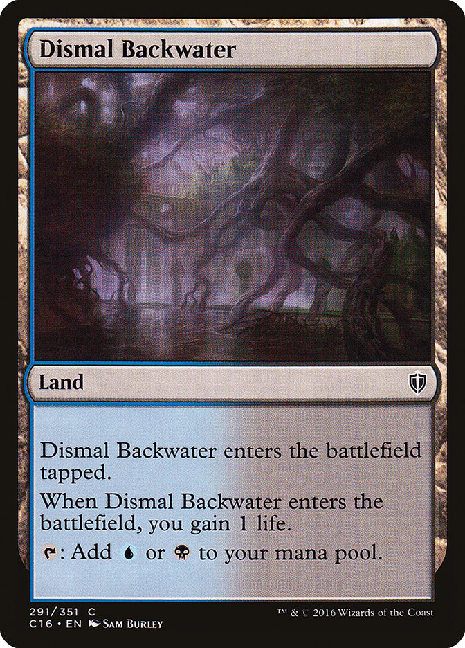 Dismal Backwater [Commander 2016] | Silver Goblin
