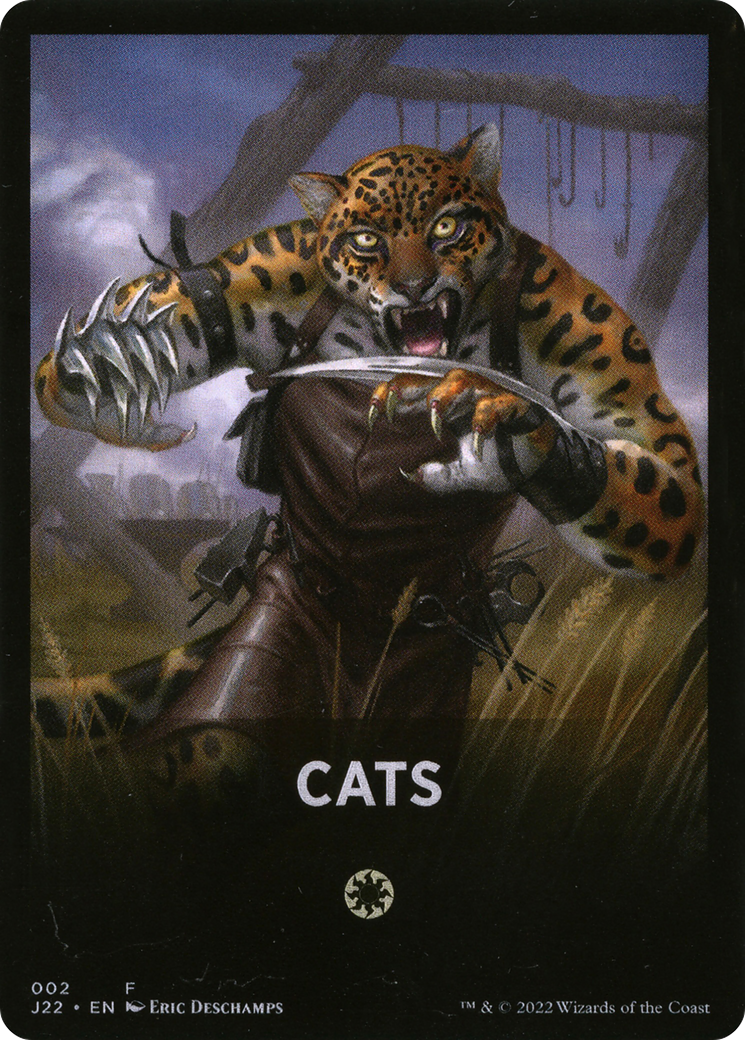 Cats Theme Card [Jumpstart 2022 Front Cards] | Silver Goblin