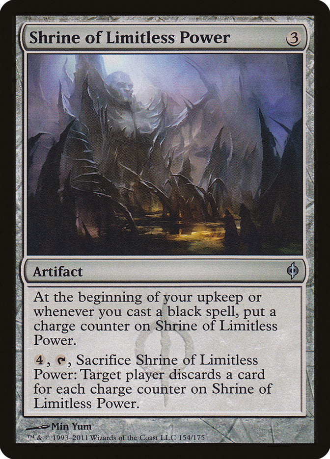 Shrine of Limitless Power [New Phyrexia] | Silver Goblin