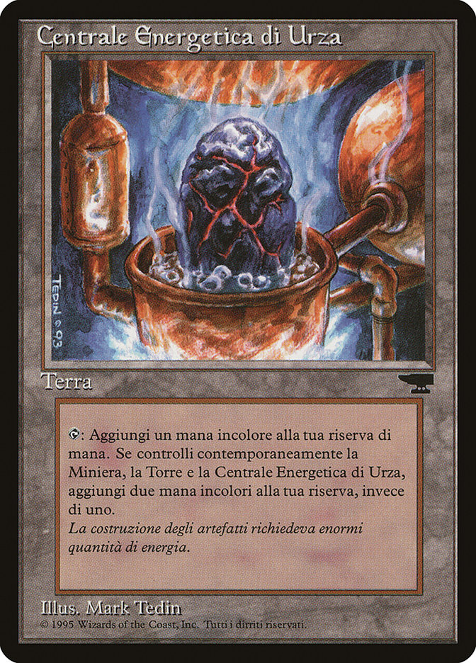 Urza's Power Plant (Sphere) (Italian) - "Centrale Energetica di Urza" [Rinascimento] | Silver Goblin