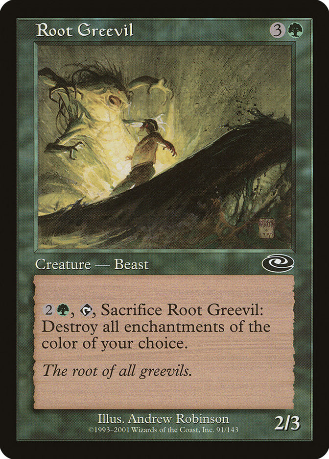 Root Greevil [Planeshift] | Silver Goblin