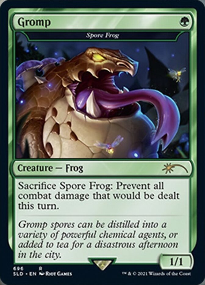 Spore Frog - Gromp [Secret Lair Drop Promos] | Silver Goblin