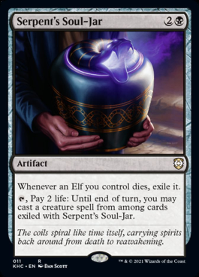 Serpent's Soul-Jar [Kaldheim Commander] | Silver Goblin