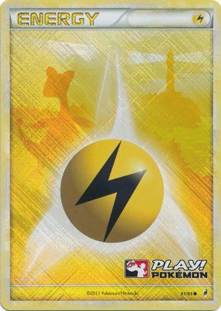 Lightning Energy (91/95) (Play Pokemon Promo) [HeartGold & SoulSilver: Call of Legends] | Silver Goblin
