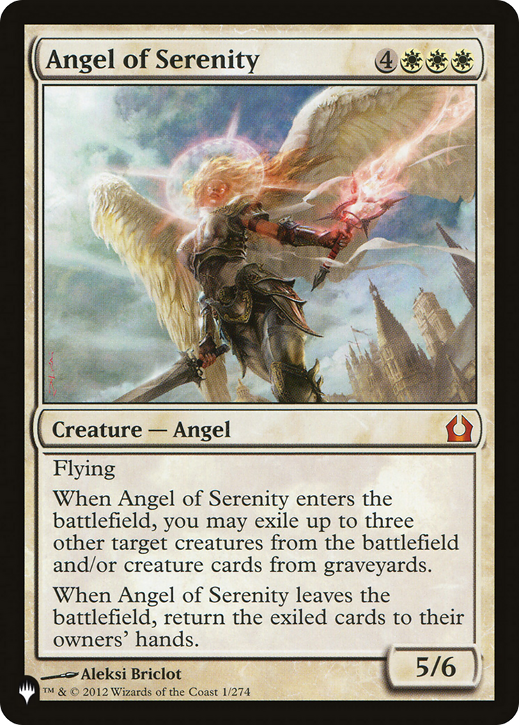 Angel of Serenity [Secret Lair: Angels] | Silver Goblin