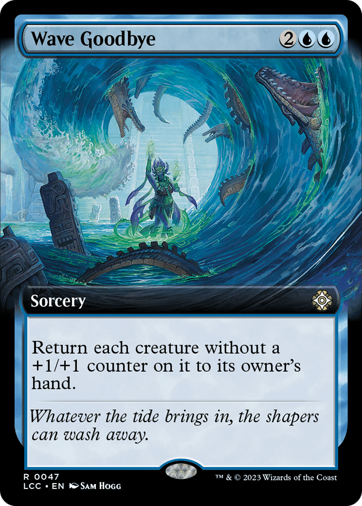 Wave Goodbye (Extended Art) [The Lost Caverns of Ixalan Commander] | Silver Goblin