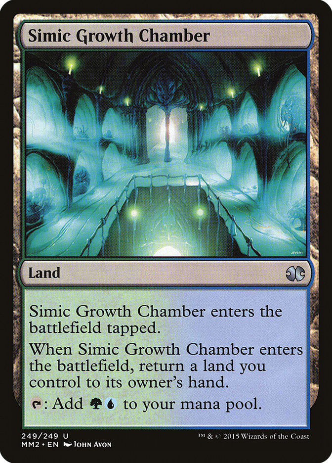Simic Growth Chamber [Modern Masters 2015] | Silver Goblin