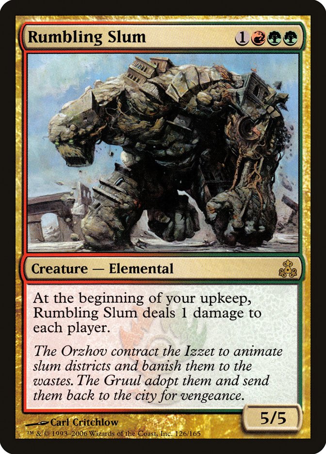 Rumbling Slum [Guildpact] | Silver Goblin