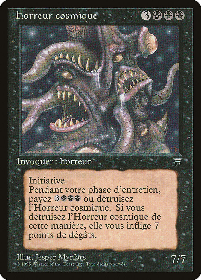 Cosmic Horror (French) - "horreur cosmique" [Renaissance] | Silver Goblin
