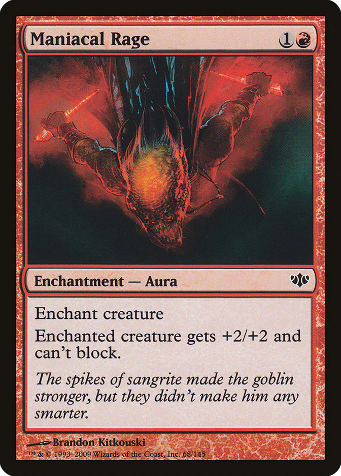Maniacal Rage [Conflux] | Silver Goblin