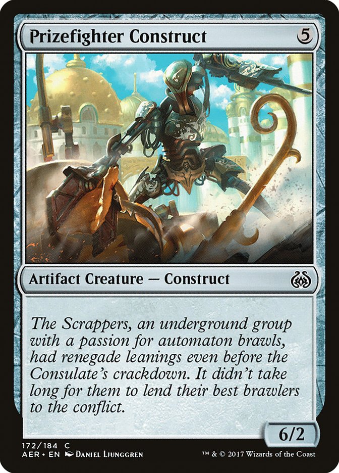 Prizefighter Construct [Aether Revolt] | Silver Goblin