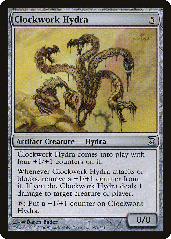 Clockwork Hydra [Time Spiral] | Silver Goblin
