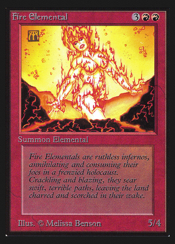 Fire Elemental [International Collectors' Edition] | Silver Goblin