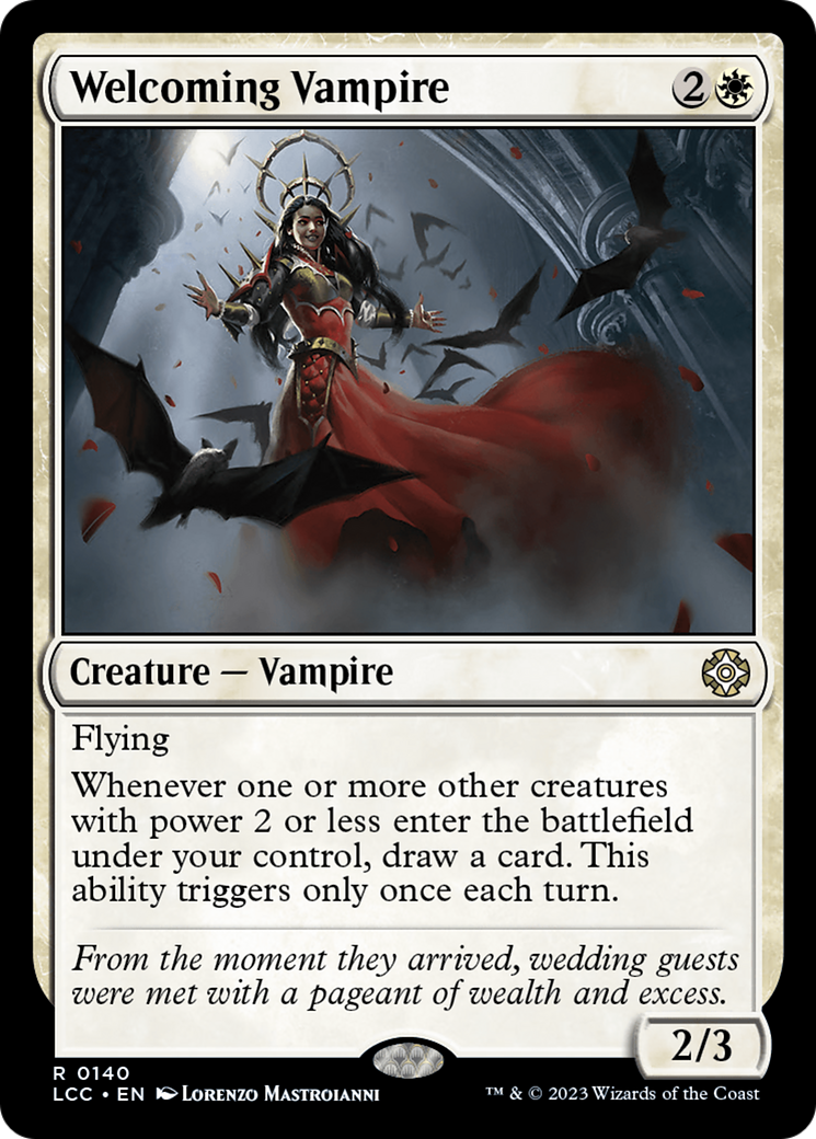 Welcoming Vampire [The Lost Caverns of Ixalan Commander] | Silver Goblin