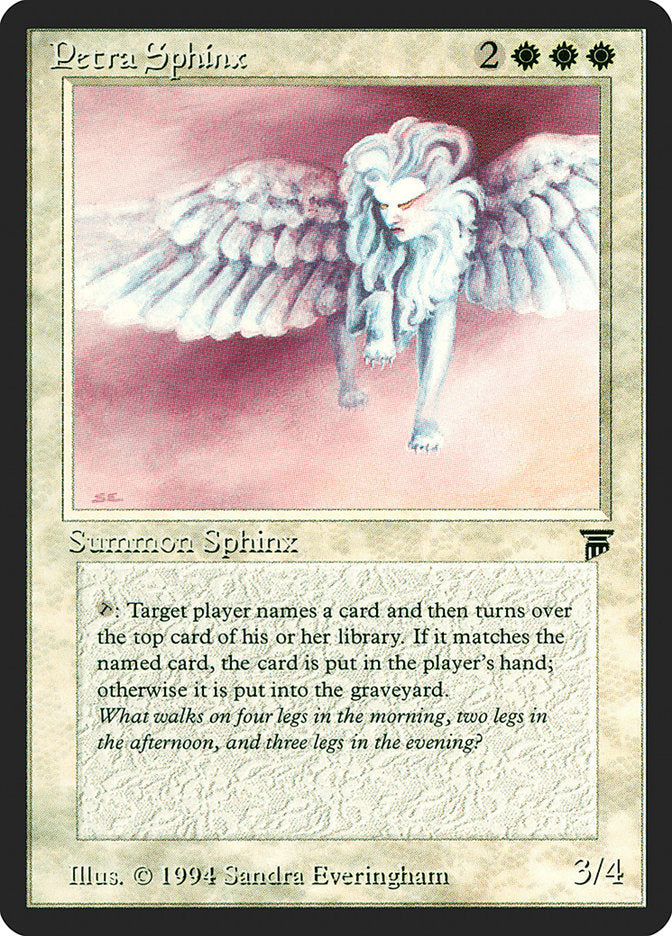 Petra Sphinx [Legends] | Silver Goblin