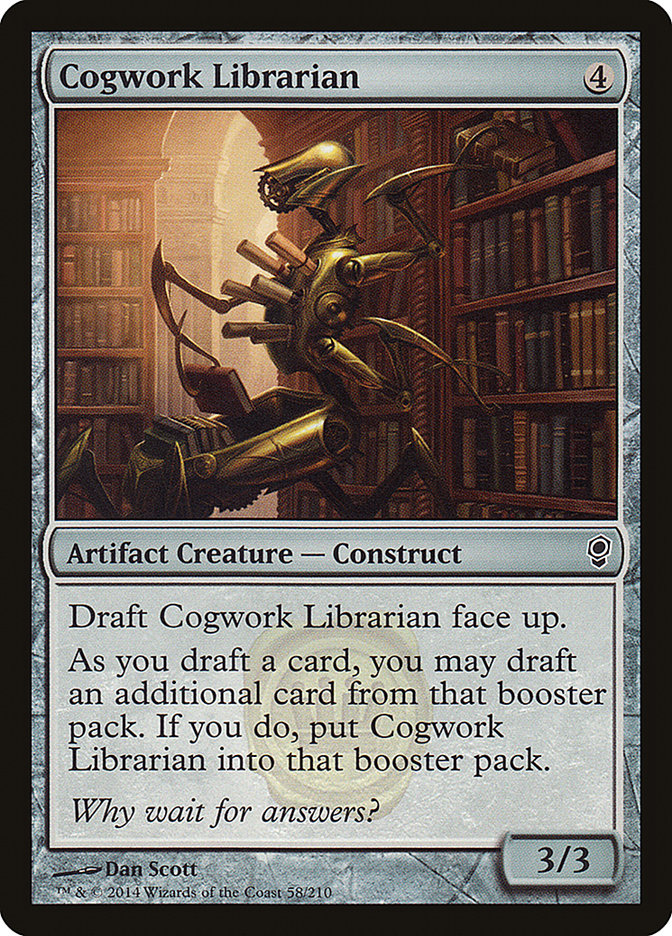 Cogwork Librarian [Conspiracy] | Silver Goblin