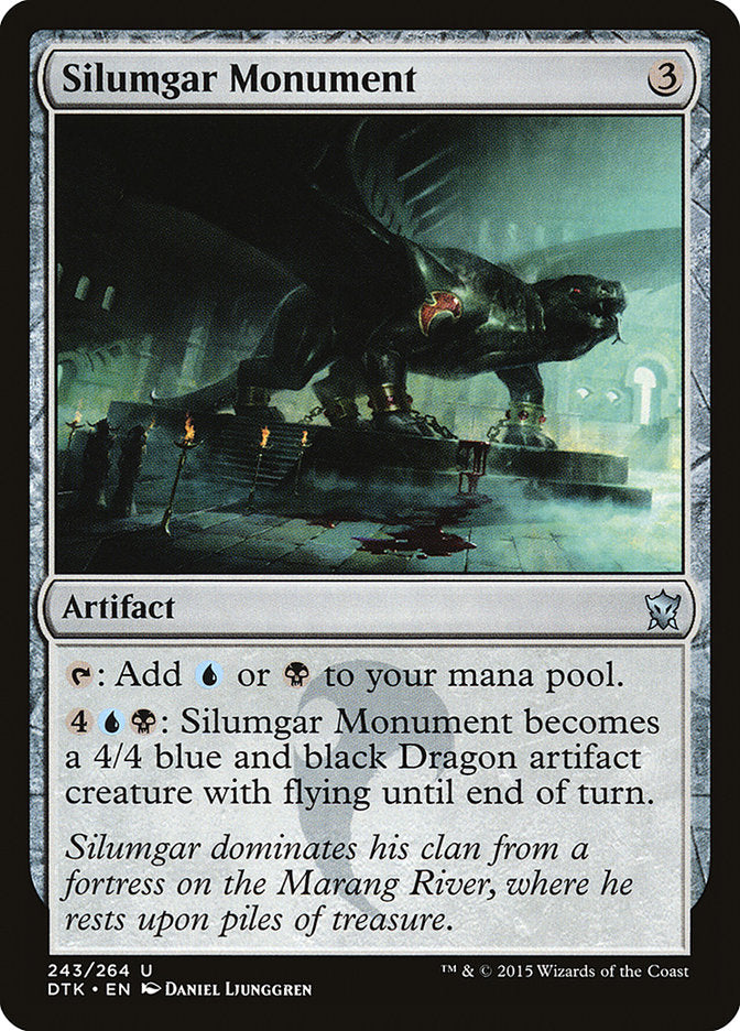 Silumgar Monument [Dragons of Tarkir] | Silver Goblin