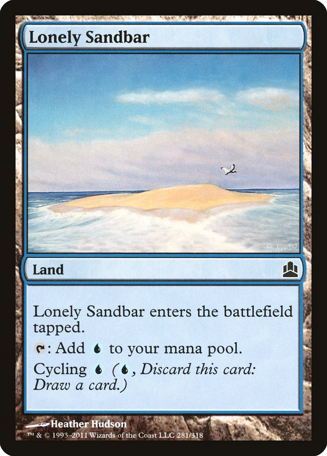 Lonely Sandbar [Commander 2011] | Silver Goblin