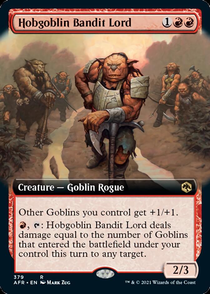 Hobgoblin Bandit Lord (Extended Art) [Dungeons & Dragons: Adventures in the Forgotten Realms] | Silver Goblin
