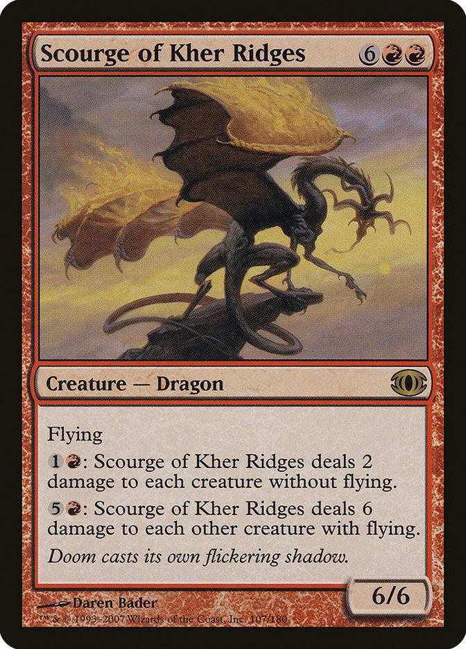 Scourge of Kher Ridges [Future Sight] | Silver Goblin