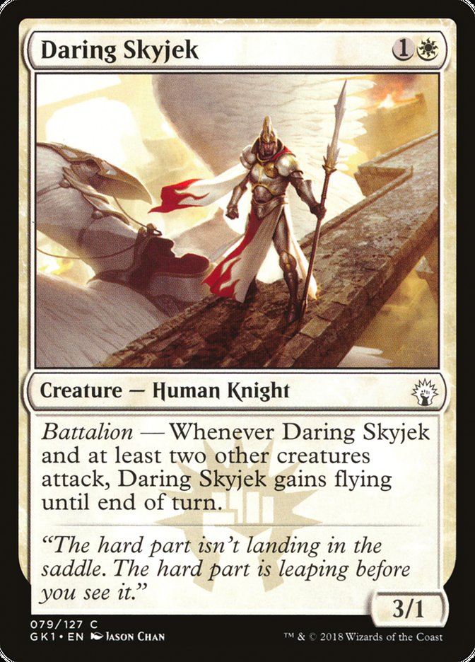 Daring Skyjek [Guilds of Ravnica Guild Kit] | Silver Goblin