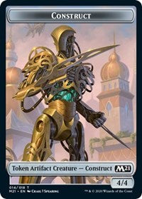 Construct // Zombie Double-Sided Token [Core Set 2021 Tokens] | Silver Goblin