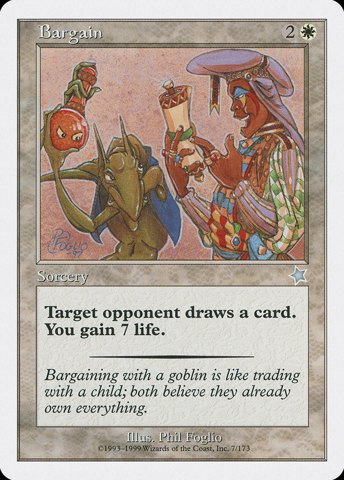 Bargain [Starter 1999] | Silver Goblin