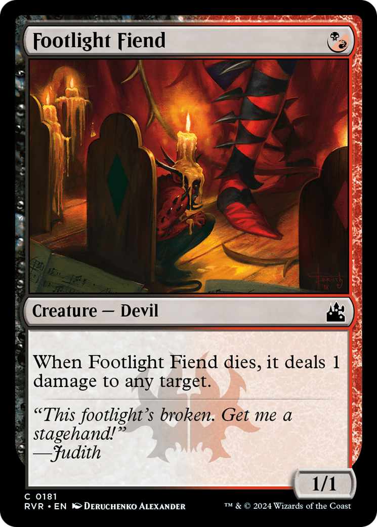 Footlight Fiend [Ravnica Remastered] | Silver Goblin